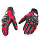 PRO-BIKER MCS-01A Motorcycle Racing Full-Finger Protective Gloves - Red + Black (Size XL / Pair)