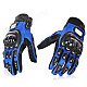 PRO-BIKER MCS-01A Motorcycle Racing Full-Finger Protective Gloves - Blue + Black (Size XL / Pair)