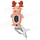 Q7 Carton Deer Style Silicone Tuner - Nude