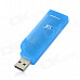 SSK SCRS028 USB 2.0 CompactFlash CF Card Reader - Blue