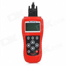 MaxiScan EU702 2.8" LCD Code Scanner Reader Diagnostic Tool for Benz / Volvo / BMW - Red