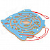 Cute Fish Shaped Coordination Ability Training Magnetic Maze Toy - Blue