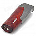 HONEST 3# Butane Gas Stainless Steel Windproof Lighter - Red