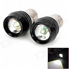 SENCART 1156 BA15S 3W White LED Car Brake / Reversing / Warning Lamp (12~24V / 2 PCS)