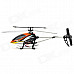 ZR-Z101 Rechargeable 4-CH 40.68MHz Radio Controlled Single Propeller R/C Helicopter w/ Gyro - Orange