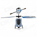 SH-6025-1 Rechargeable 3.5-CH IR Remote Control R/C Helicopter with Gyro - Blue