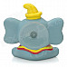 Cute Cartoon Elephant Figure Doll Toy w/ Suction Cup - Grey