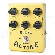 JOYO JF-13 AC Tone Amplifier Effect Pedal for Electric Guitar / Bass - Green Beige (1 x 9V)