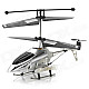 IA-8833 Rechargeable 3.5-CH IR Remote Controlled R/C Helicopter w/ Gyro / LED - Silver