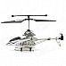 IA-8833 Rechargeable 3.5-CH IR Remote Controlled R/C Helicopter w/ Gyro / LED - Silver