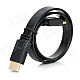 HDMI V1.4 Male to Male Flat Connection Cable - Black (50cm)