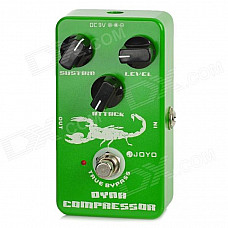 Joyo JF-10 True Bypass Dyna Compressor Guitar Effect Pedal - Green