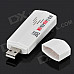 DVB-T USB Mini Digital TV SDR FM+DAB Radio Tuner Receiver - White