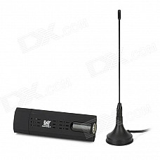 ITE9135 USB DVB-T Digital TV Receiver - Black