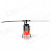 Walkera Genius CP V2 Rechargeable 6-CH 2.4GHz Radio Control R/C Helicopter w/ Gyro - Black