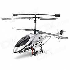 WMY209 Rechargeable 3.5-CH R/C Helicopter w/ Gyroscope - Silver + Grey