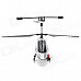 WMY209 Rechargeable 3.5-CH R/C Helicopter w/ Gyroscope - Silver + Grey