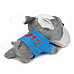 FF070 Car Decorate Bamboo Charcoal Dog Toy Odor Absorber - Blue + Grey + White