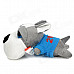 FF070 Car Decorate Bamboo Charcoal Dog Toy Odor Absorber - Blue + Grey + White