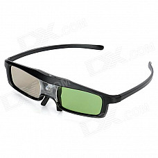 TV023 USB Rechargeable IR 3D Active Shutter Glasses for 3D TVs - Black