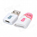 C310 OTC TF Card Reader w/ USB to Micro USB Adapter for Samsung i9100 / i9300 / i9220 / N7000