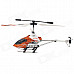 ZR-Z006 Rechargeable 3-CH IR Remote Control R/C Helicopter w/ Gyro - Orange + Black