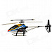 ZR-Z101 Rechargeable 4-CH Radio Control Single Blade R/C Helicopter w/ Gyro - Yellow + Black
