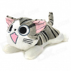 Cute Cartoon Chi's Sweet Cat Style Plush Doll Toy - White + Grey + Black + Pink