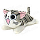 Cute Cartoon Chi's Sweet Cat Style Plush Doll Toy - White + Grey + Black + Pink