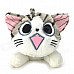 Cute Cartoon Chi's Sweet Cat Style Plush Doll Toy - White + Grey + Black + Pink