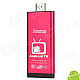 NX003 Android 4.1.1 Dual Core Google TV Player w/ Wi-Fi / 1GB RAM / 8GB ROM / Bluetooth - Deep Pink