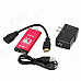 NX003 Android 4.1.1 Dual Core Google TV Player w/ Wi-Fi / 1GB RAM / 8GB ROM / Bluetooth - Deep Pink