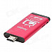 NX003 Android 4.1.1 Dual Core Google TV Player w/ Wi-Fi / 1GB RAM / 8GB ROM / Bluetooth - Deep Pink