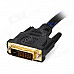 X121103 DVI-D (24+1) Male to Male Digital Cable - Black + Blue (500cm)
