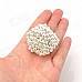 5mm Neodymium Magnet Sphere DIY Puzzle Set - Silver White (216 PCS)