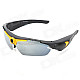 M064 5.0MP 720P Wide-Angle Sports Sunglasses Camcorder w/ TF - Black + Yellow