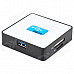 HD-58 USB 3.0 SD / TF / CF / MS / M2 / XD Card Reader - White + Blue + Black