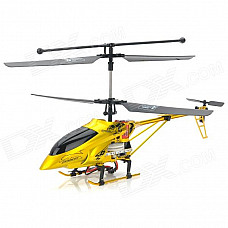 IA-8827A Rechargeable 3.5-CH Radio Control R/C Helicopter w/ Gyro / LED - Golden Yellow