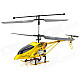 IA-8827A Rechargeable 3.5-CH Radio Control R/C Helicopter w/ Gyro / LED - Golden Yellow