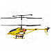 IA-8827A Rechargeable 3.5-CH Radio Control R/C Helicopter w/ Gyro / LED - Golden Yellow