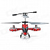 ZR-Z008 Rechargeable 4-CH IR Remote Control R/C Helicopter w/ Gyro - Red + Black
