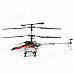 IA-8901 Rechargeable 3.5-CH Radio Control R/C Helicopter w/ Gyro / LED - Black + Silver