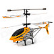 Udi U802 Rechargeable 3.5-CH IR Remote Control R/C Helicopter w/ Gyro - Yellow + Black