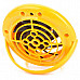 OImaster Mini USB Plastic Fan - Yellow + Black
