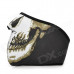 Skull Head Pattern Outdoor Face Mask Shield Guard for Cycling / Mountaineering - Black