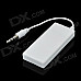 LanHu 002 2.4GHz Bluetooth V2.0 Audio Transmitter Dongle - White (3.5mm Plug)