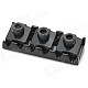 Iron Alloy Electric Guitar Locking Nut - Black