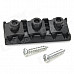 Iron Alloy Electric Guitar Locking Nut - Black