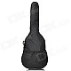 Water Resistant Oxford Cloth Bag for Wooden Guitar - Black