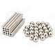 YSDX-646 27 Neocube / Buckyballs / Magnet balls + 36 Magnets Stripes Set - Silver